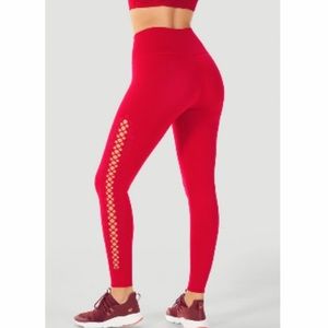 High waisted SculptKnit lattice leggings